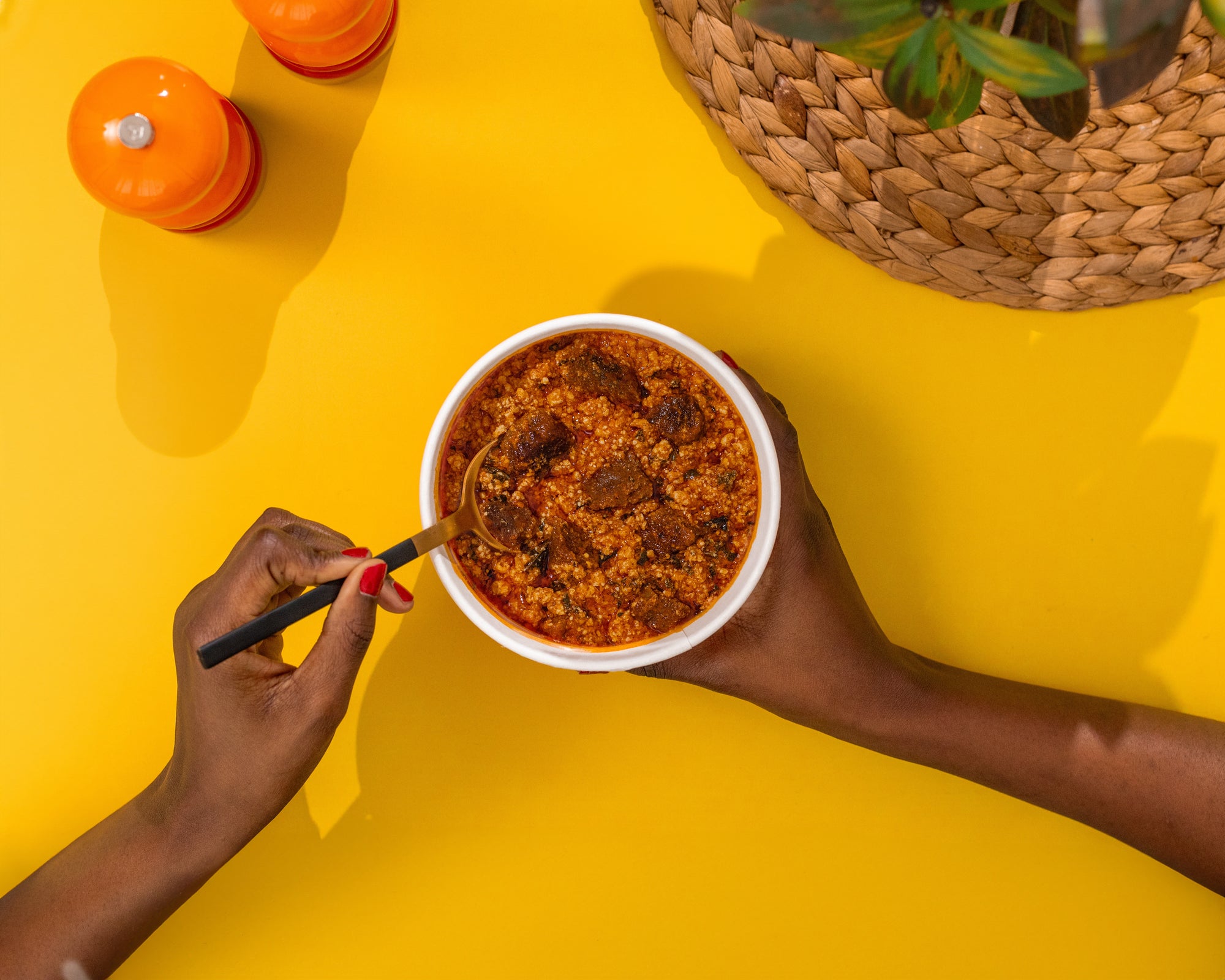 Instant Egusi Bowl Soup